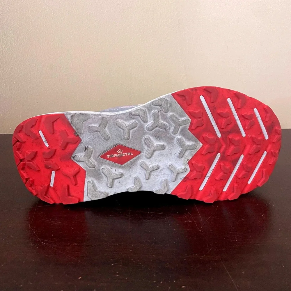 The North Face‎ Vectiv Womens Grey Red Trail Running Shoes NF0A4PFL Size 7